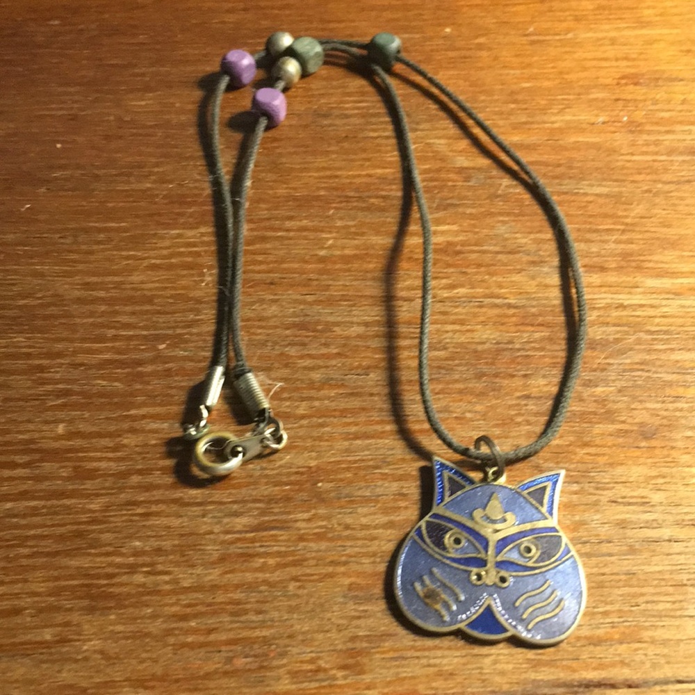 Rocco Co. Cat Necklace Womens Chocker or Girls Necklace